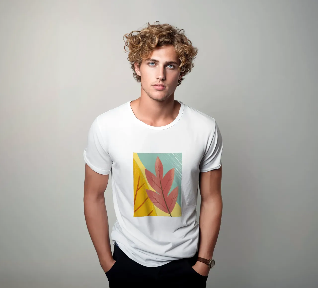 Foglia d'autunno t-shirt da LOYAL SHOP