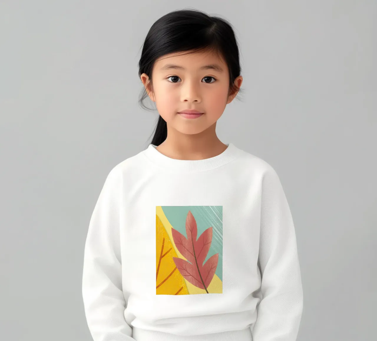 Foglia d'autunno felpa bambino da LOYAL SHOP