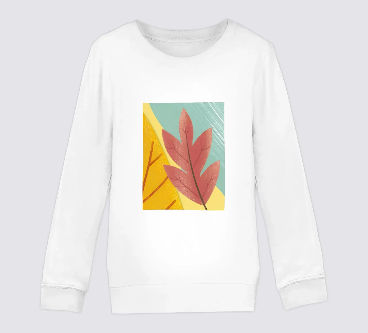 Foglia d'autunno felpa bambino da LOYAL SHOP