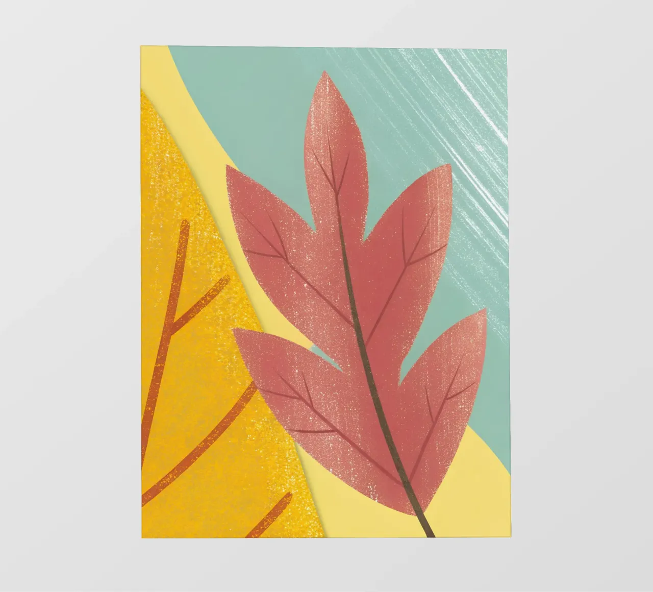 Foglia d'autunno telo in pvc da LOYAL SHOP