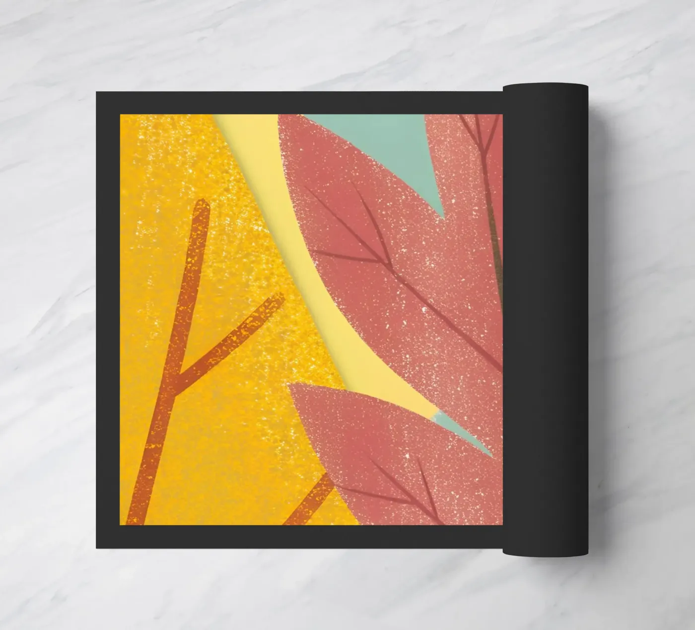 Autumn Leaf deurmat van LOYAL SHOP