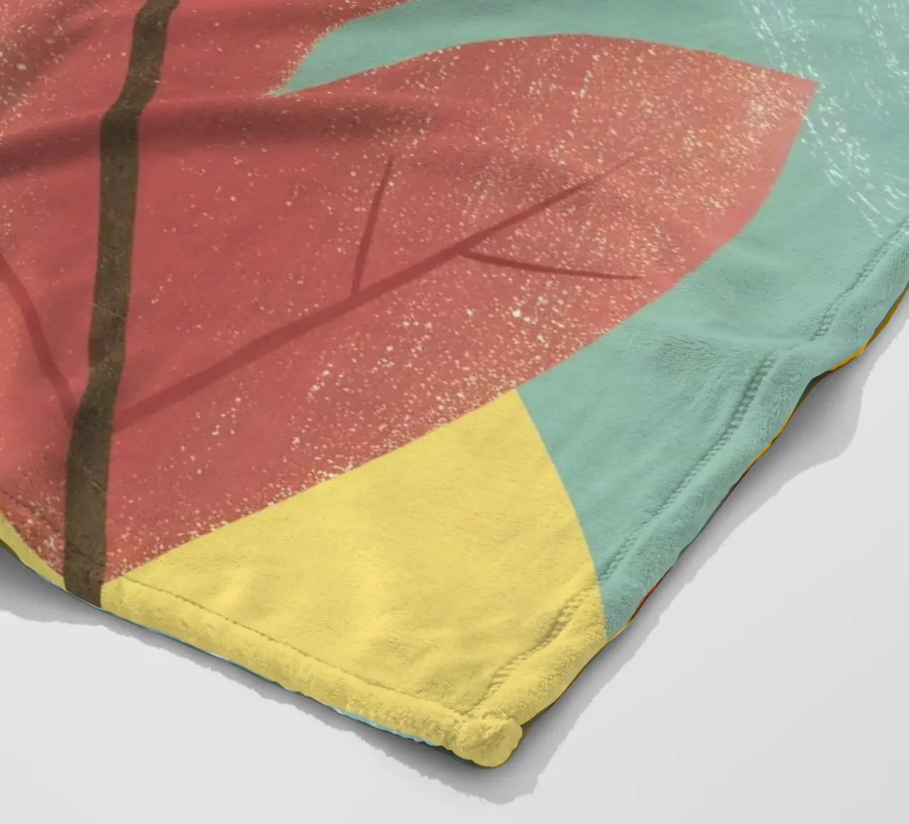 Foglia d'autunno coperta in pile da LOYAL SHOP