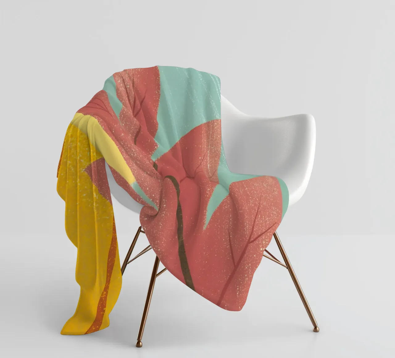 Foglia d'autunno coperta in pile da LOYAL SHOP