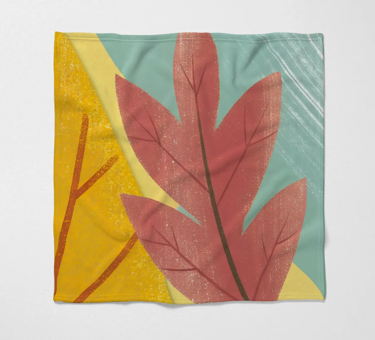 Foglia d'autunno coperta in pile da LOYAL SHOP