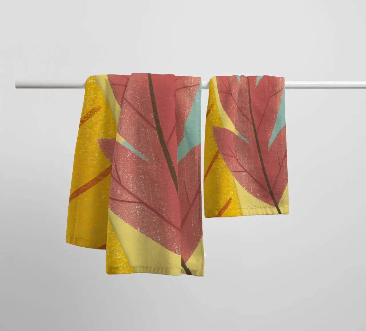 Foglia d'autunno asciugamano da bagno da LOYAL SHOP