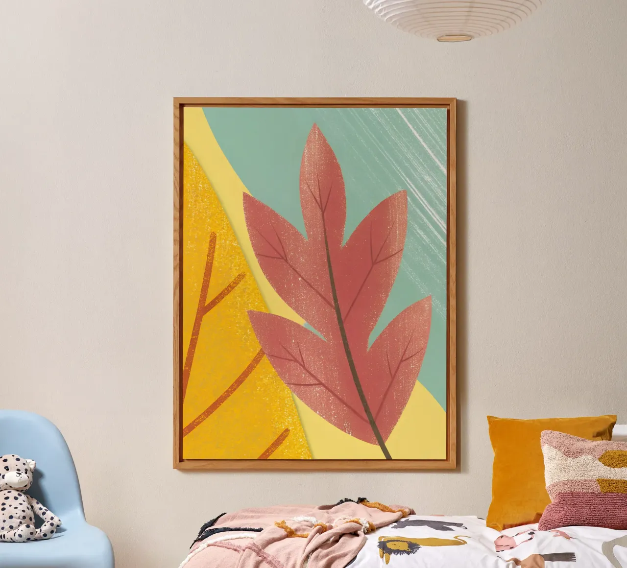 Foglia d'autunno alluminio dibond da LOYAL SHOP