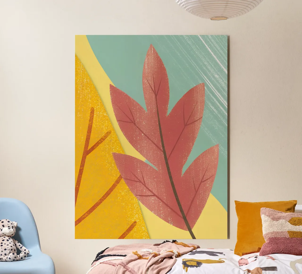 Foglia d'autunno alluminio dibond da LOYAL SHOP