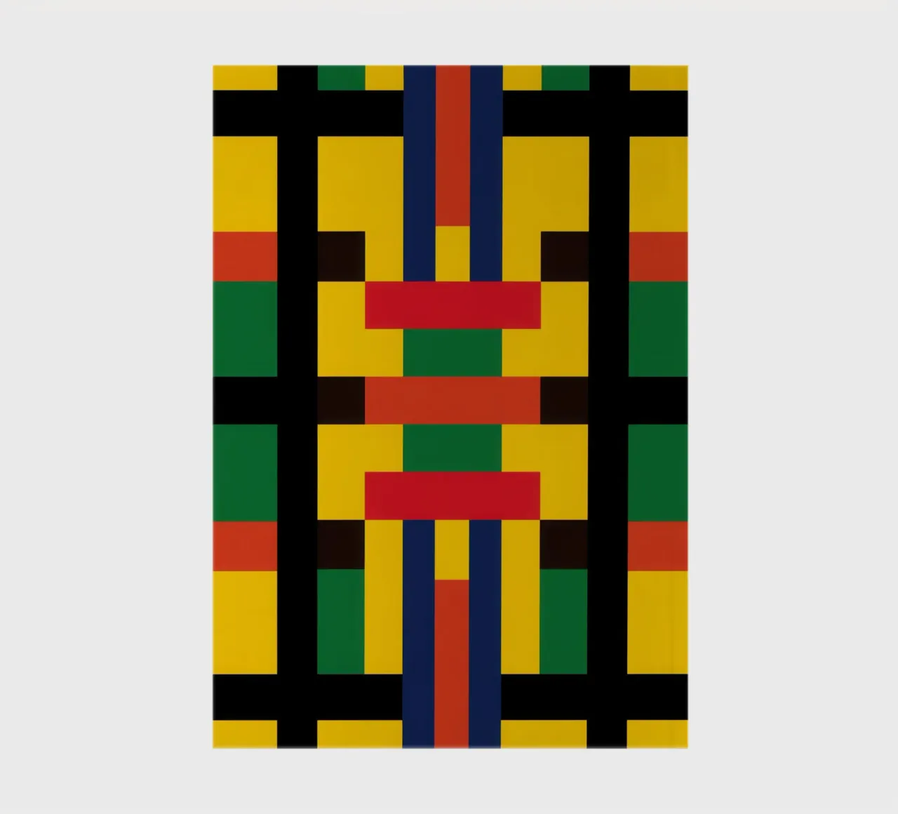 Kente pattern from Ghana | Modern design interpretation notebook by Autofocus