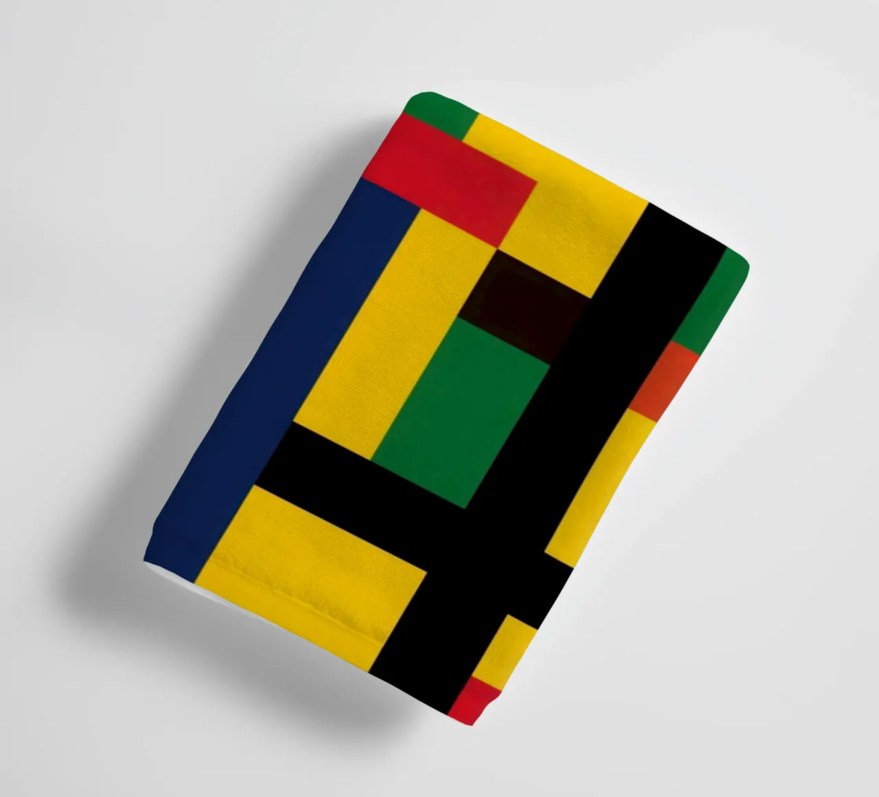 Kente pattern from Ghana | Modern design interpretation towel by Autofocus