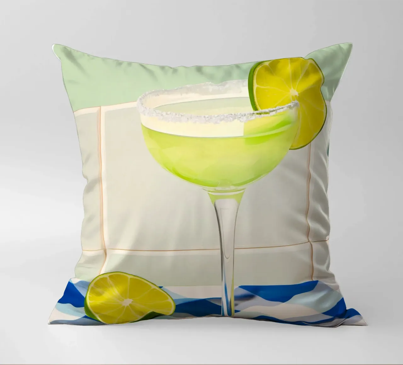 Boho Poster Club 1 Margarita cuscino da Boho Print Collection