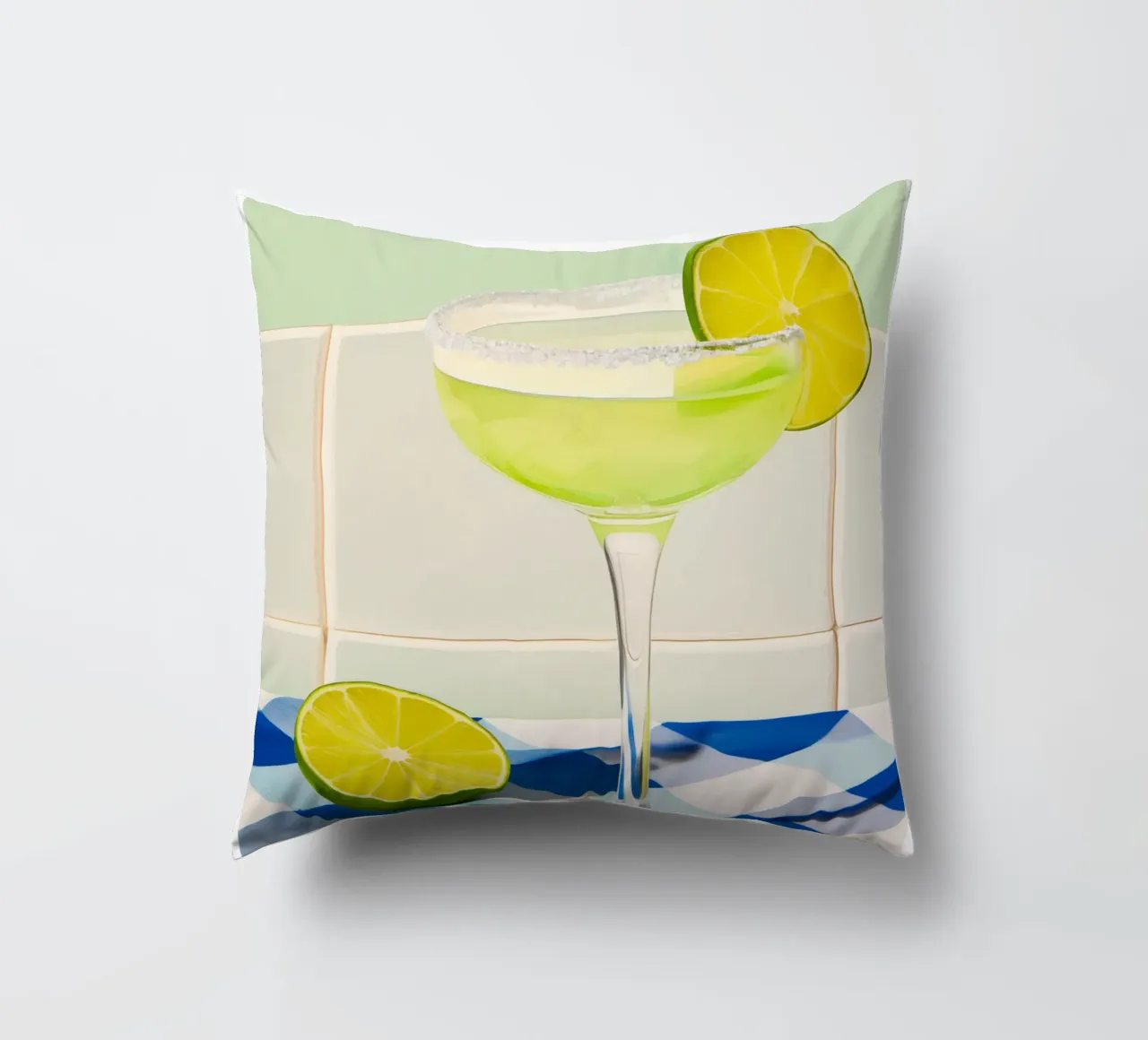 Boho Poster Club 1 Margarita cuscino da Boho Print Collection