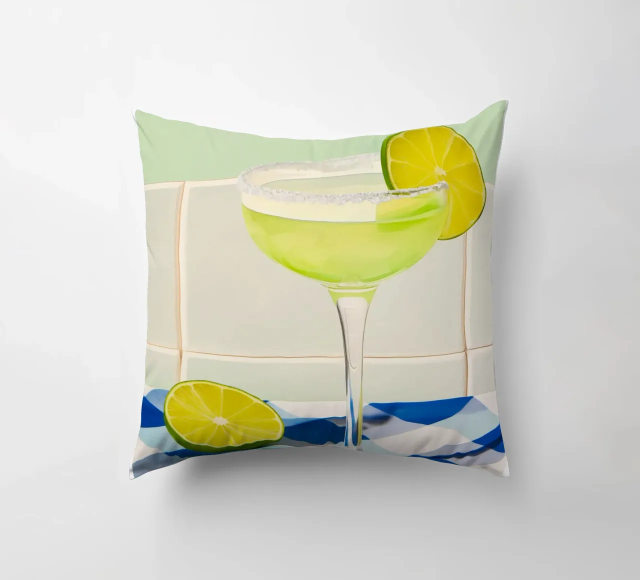 Boho Poster Club 1 Margarita cuscino da Boho Print Collection