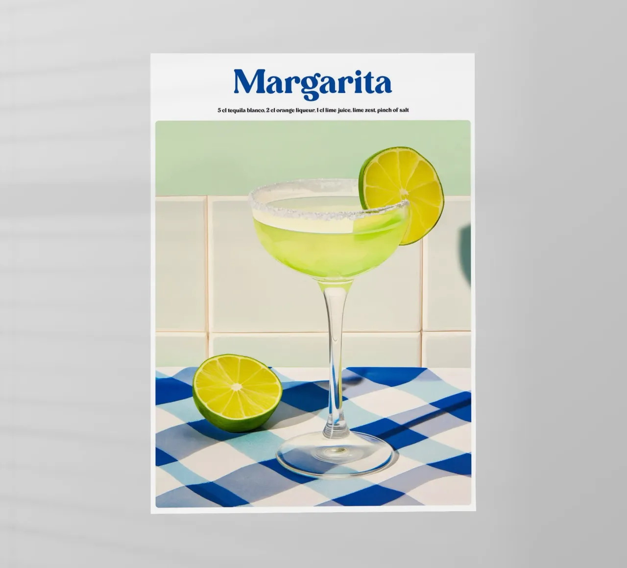 Boho Poster Club 1 Margarita pellicola backlit da Boho Print Collection