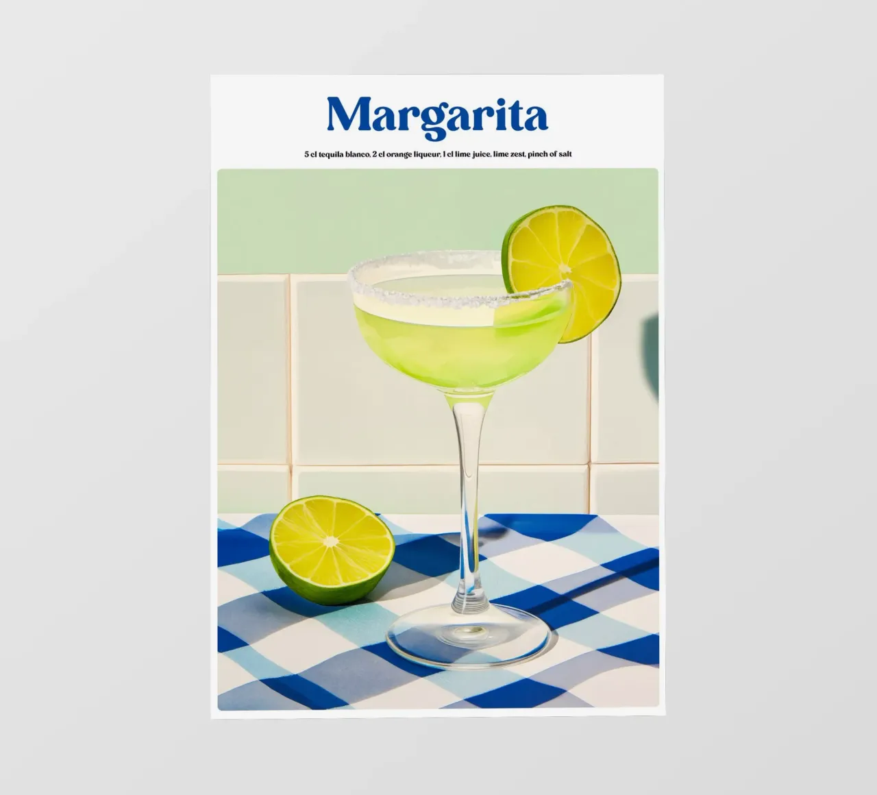 Boho Poster Club 1 Margarita pellicola backlit da Boho Print Collection