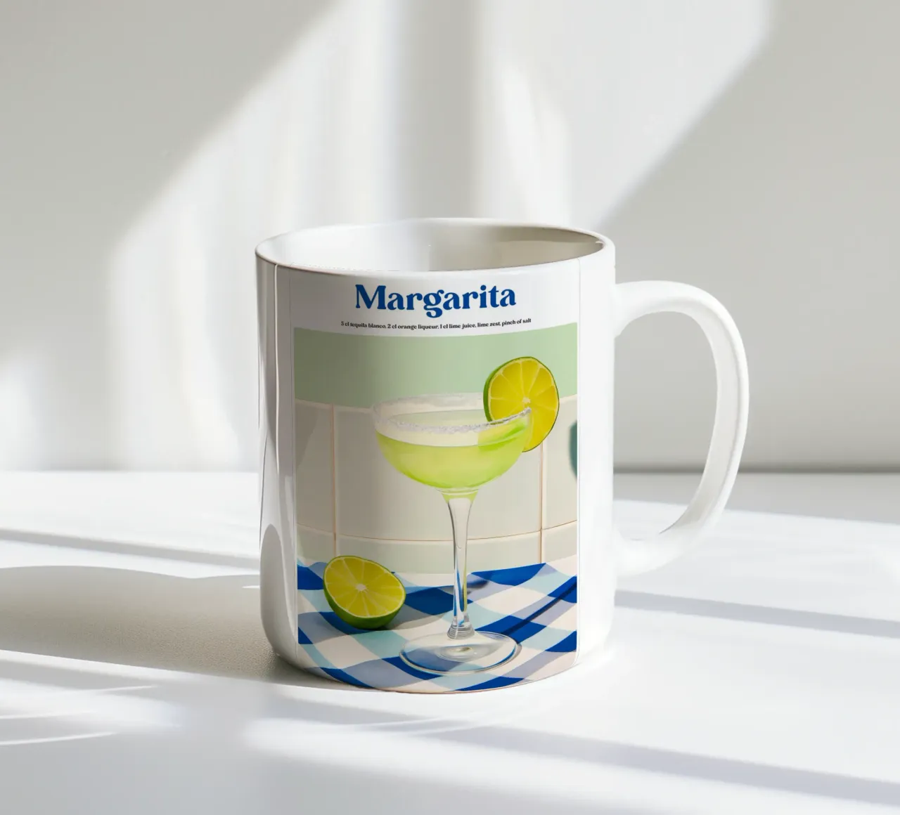 Boho Poster Club 1 Margarita tazza in ceramica da Boho Print Collection