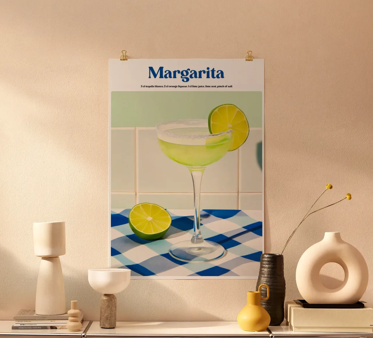 Boho Poster Club 1 Margarita carta hahnemühle da Boho Print Collection