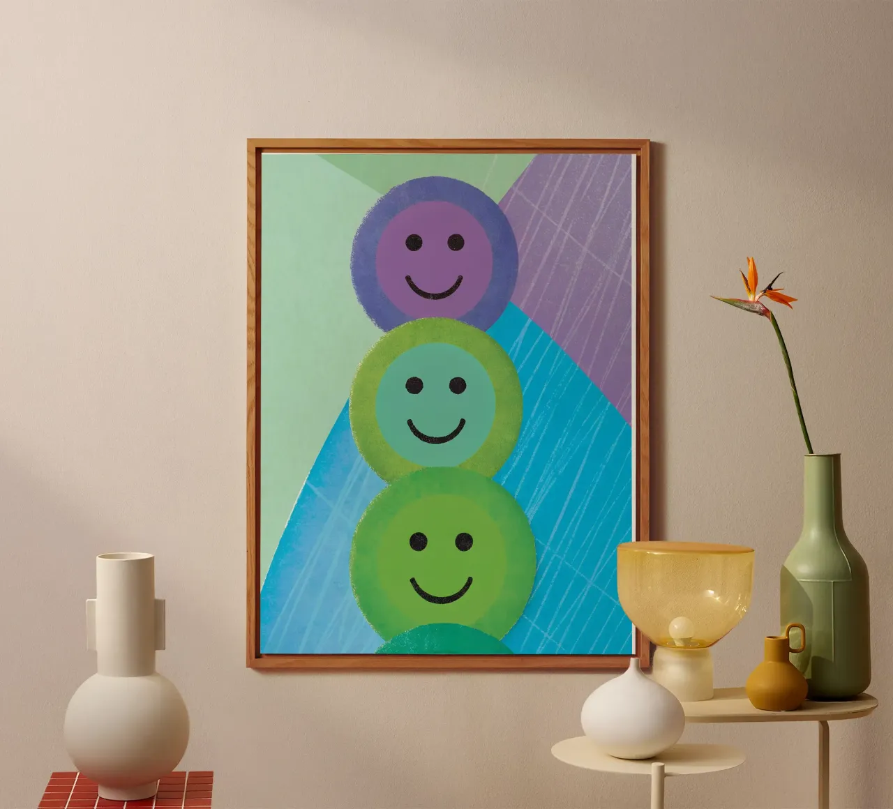 Smiley colorato alluminio dibond da LOYAL SHOP