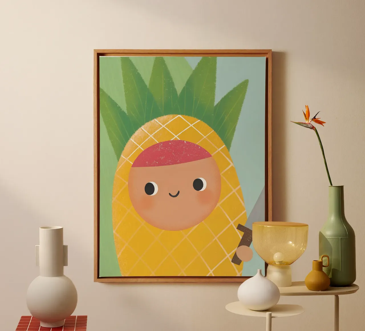 Ananas con spada tela da LOYAL SHOP