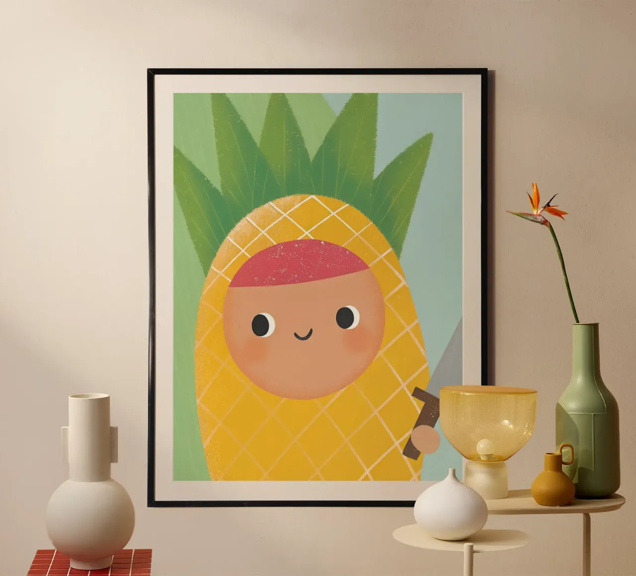 Piña con Espada hahnemühle de LOYAL SHOP