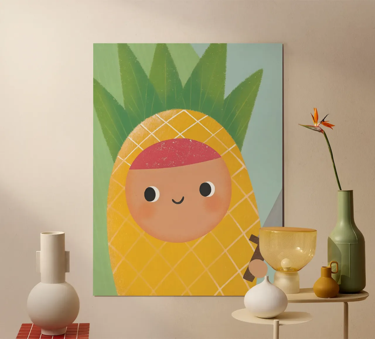 Piña con Espada hahnemühle de LOYAL SHOP