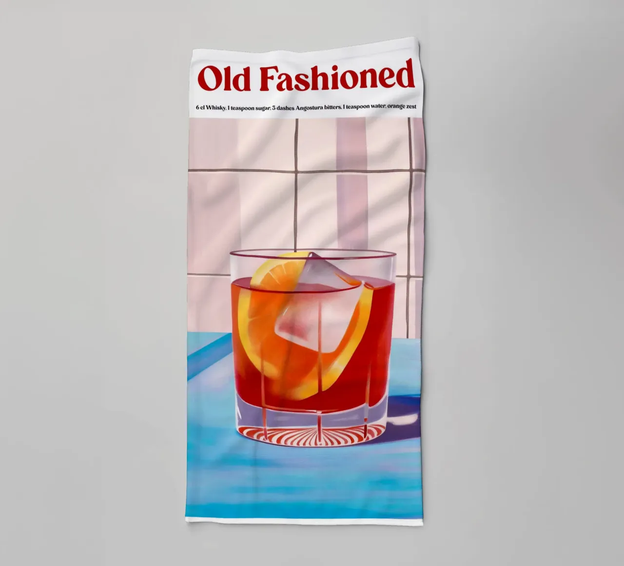Boho Poster Club 1 Old Fashioned asciugamano da bagno da Boho Print Collection
