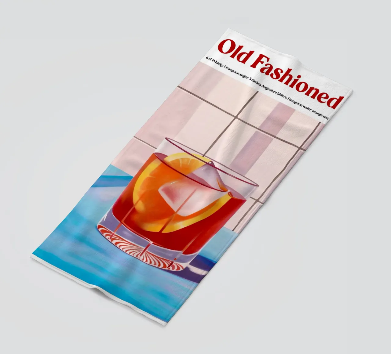 Boho Poster Club 1 Old Fashioned telo mare da Boho Print Collection