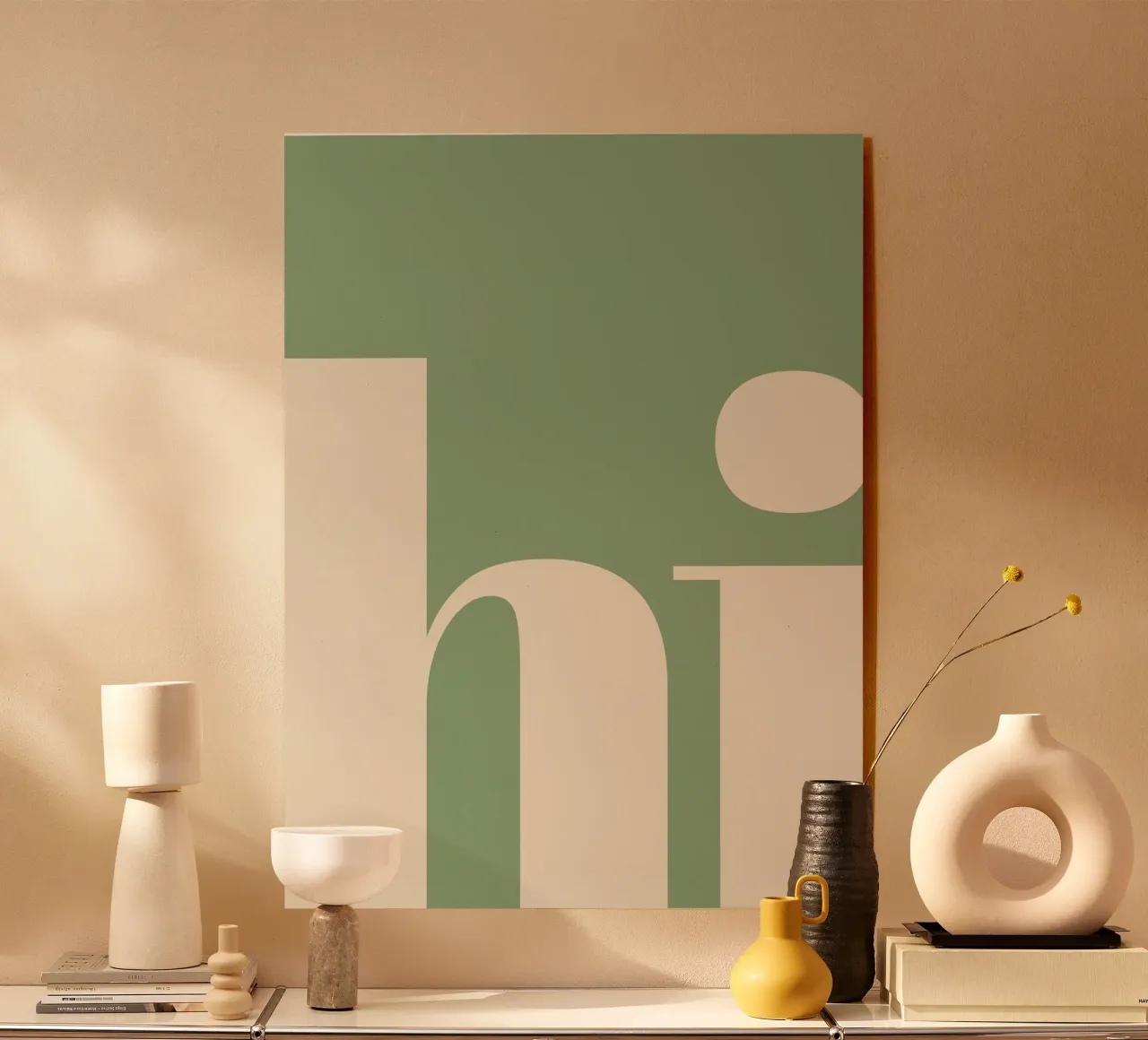 Ciao - verde salvia plexiglass da NoordalLiving
