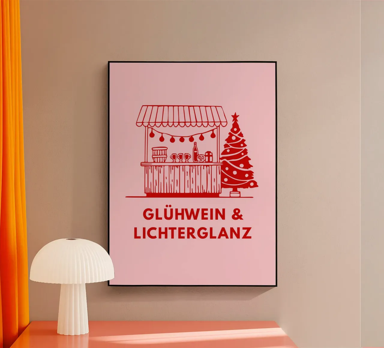 Glühwein & Lichterglanz metacrilato de DigiWunderwerk