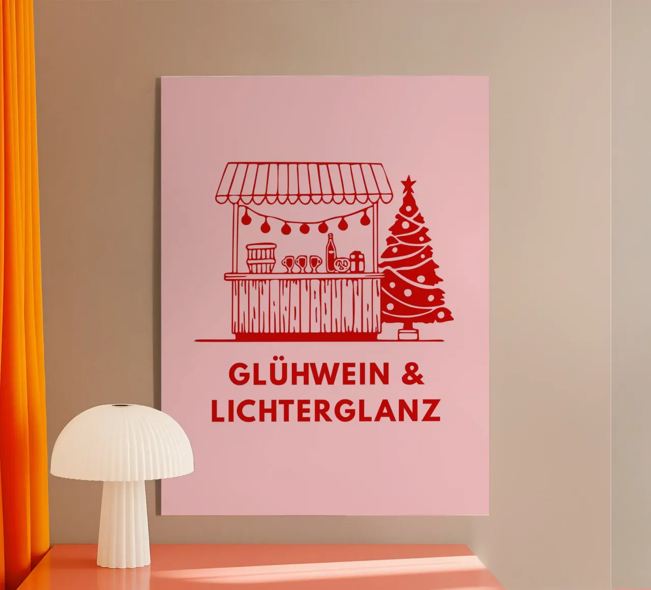 Glühwein & Lichterglanz metacrilato de DigiWunderwerk