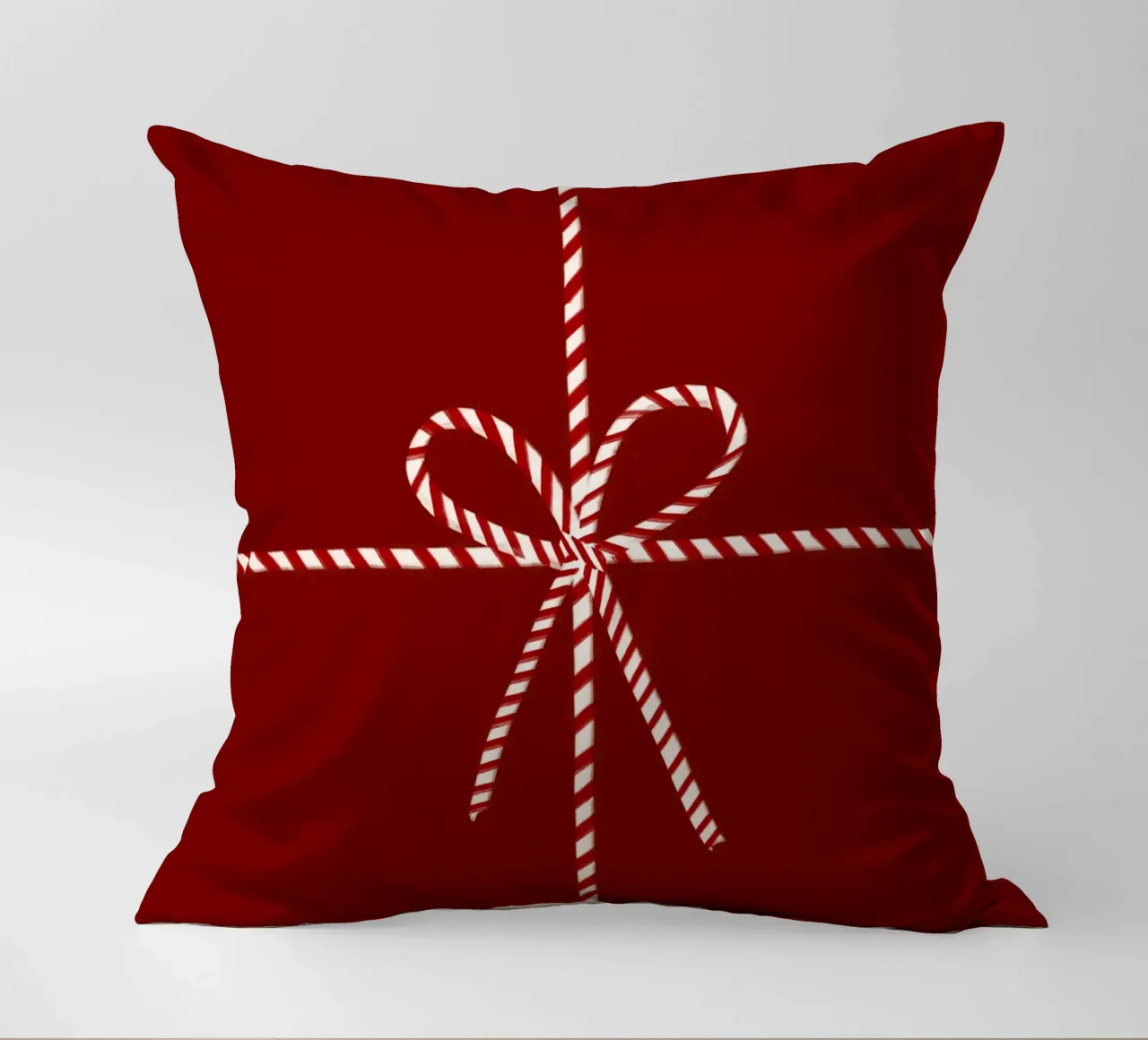 Geschenk Rot mit Schleife cuscino da Sophie Augustin Illustration