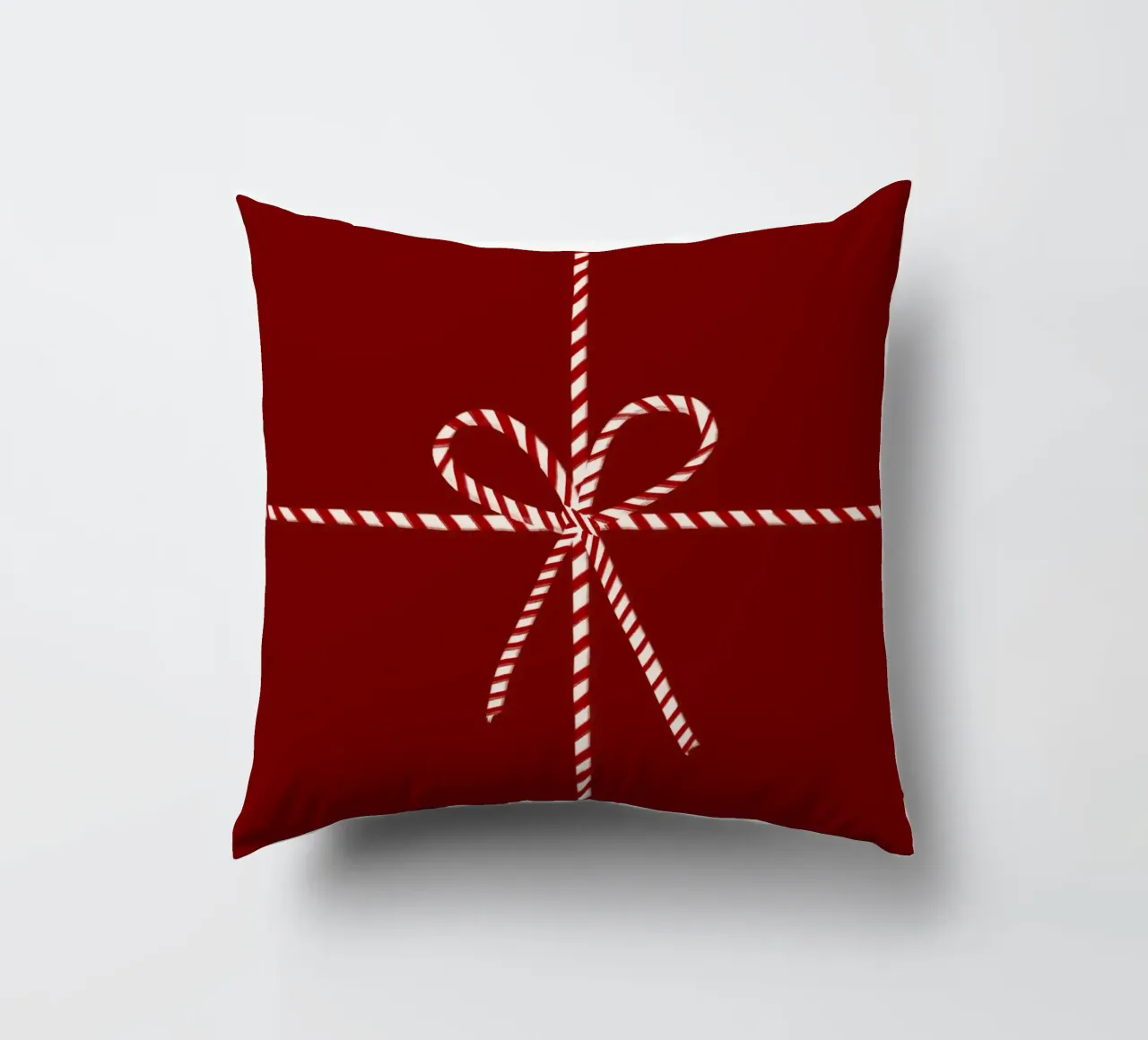 Geschenk Rot mit Schleife cuscino da Sophie Augustin Illustration