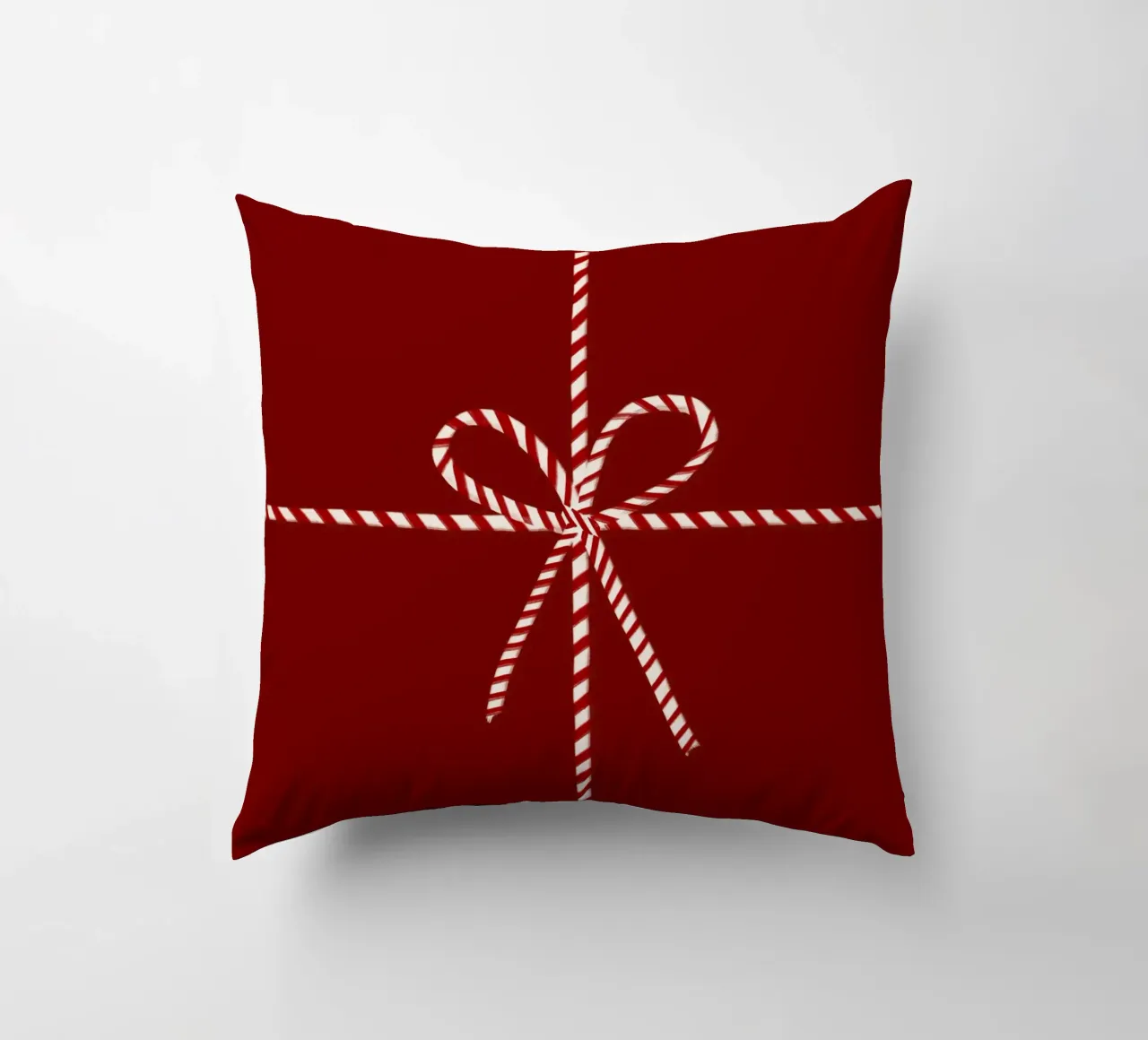 Geschenk Rot mit Schleife cuscino da Sophie Augustin Illustration