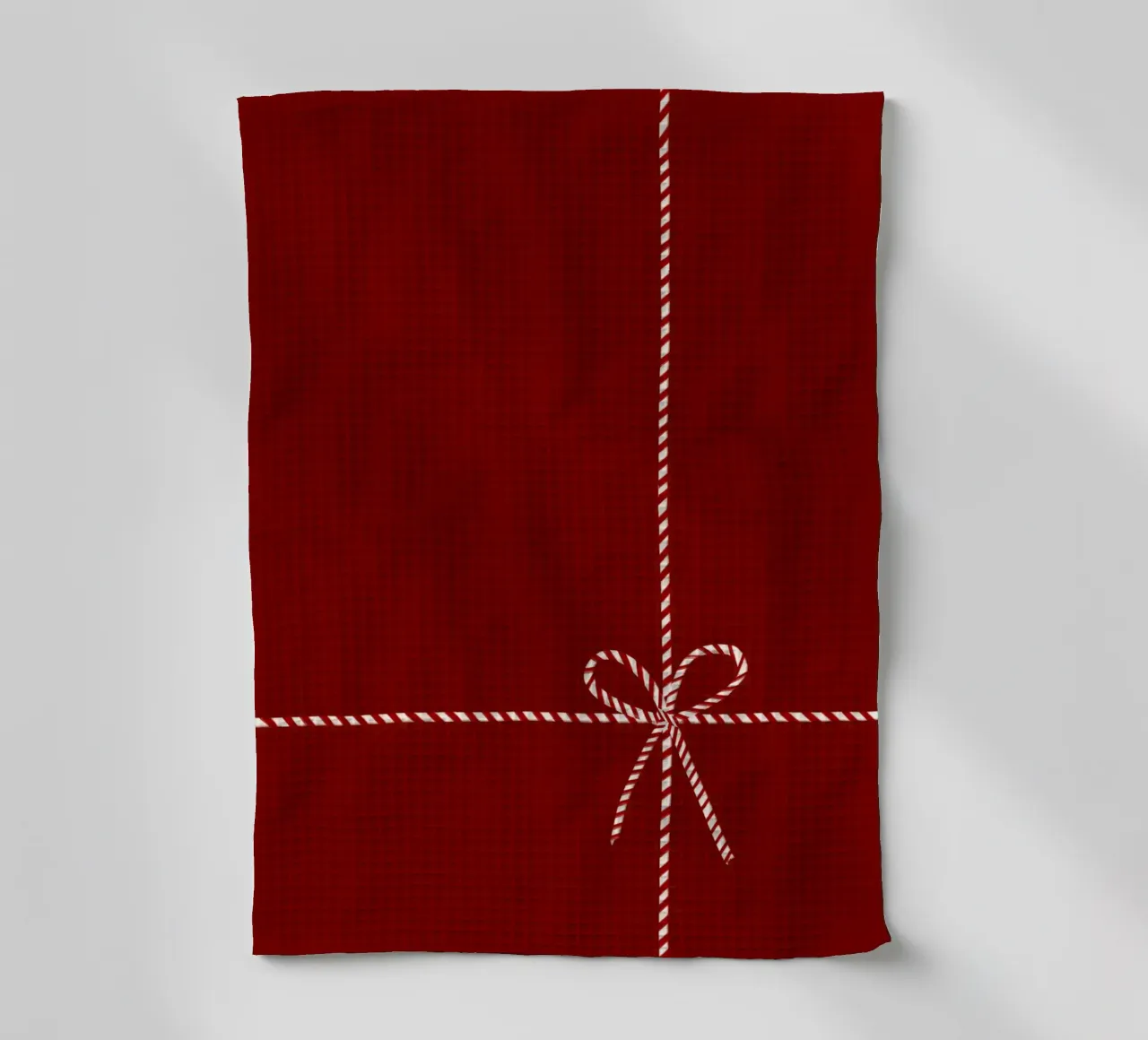 Geschenk Rot mit Schleife canovaccio da cucina da Sophie Augustin Illustration