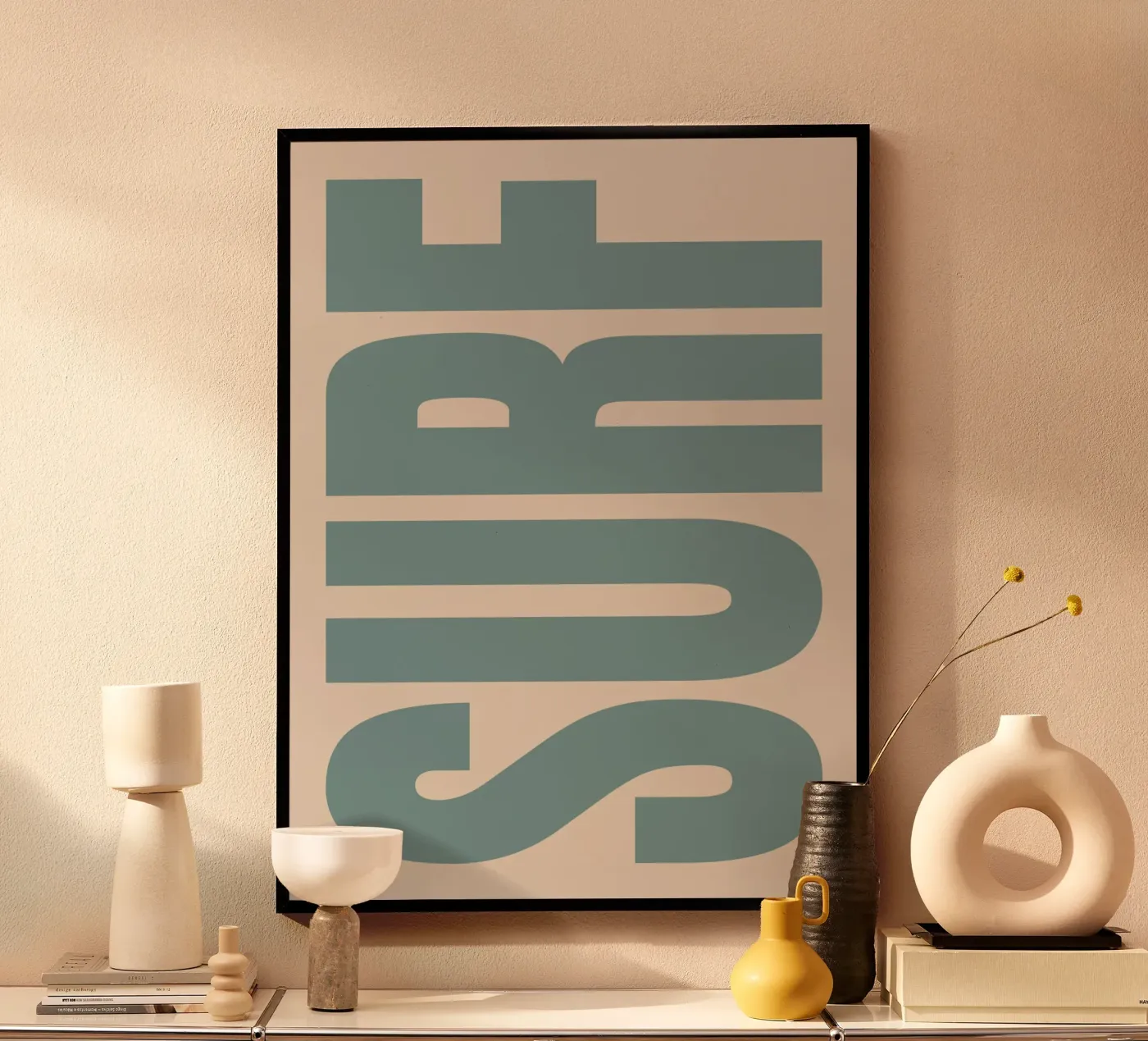 Surf poster by NoordalLiving