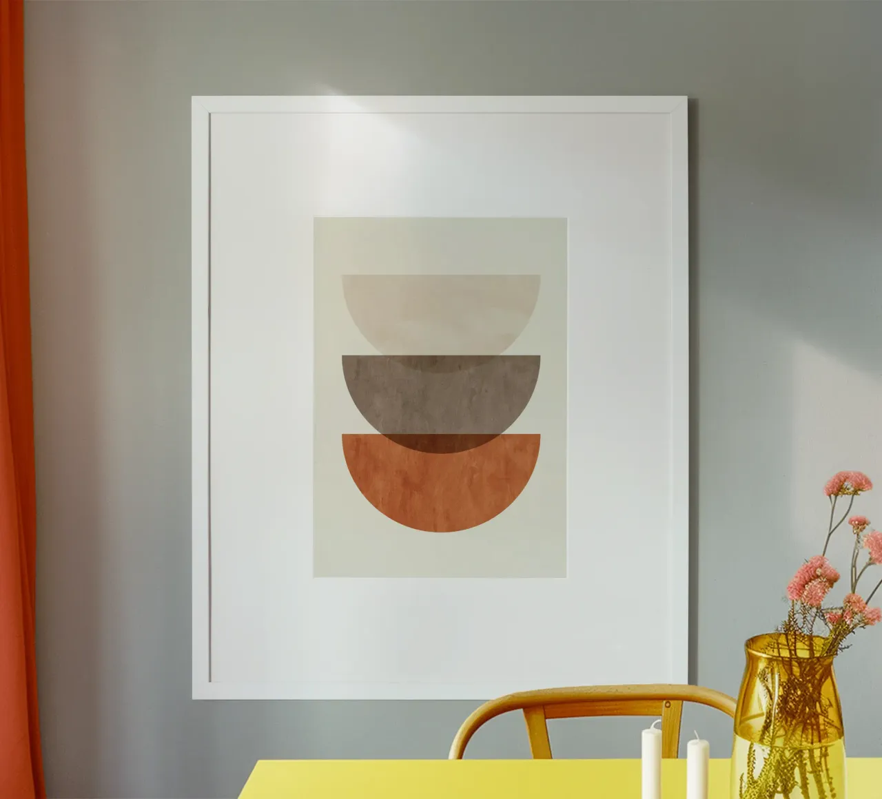 Astratto 56 poster da Shapes and Flowers