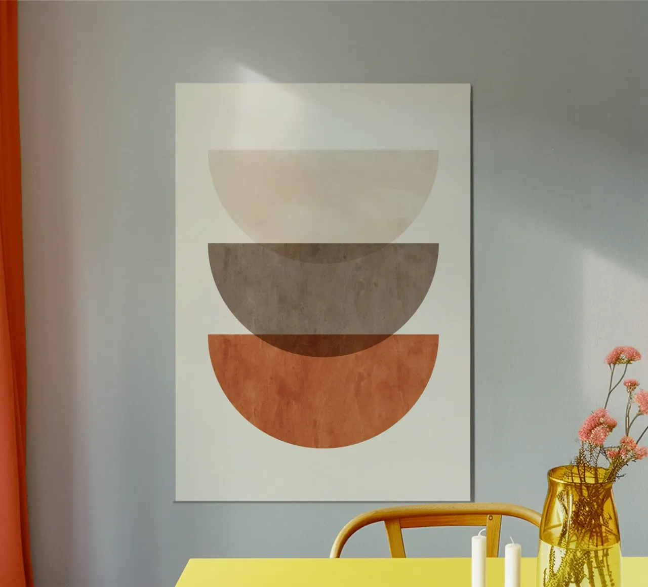 Astratto 56 poster da Shapes and Flowers