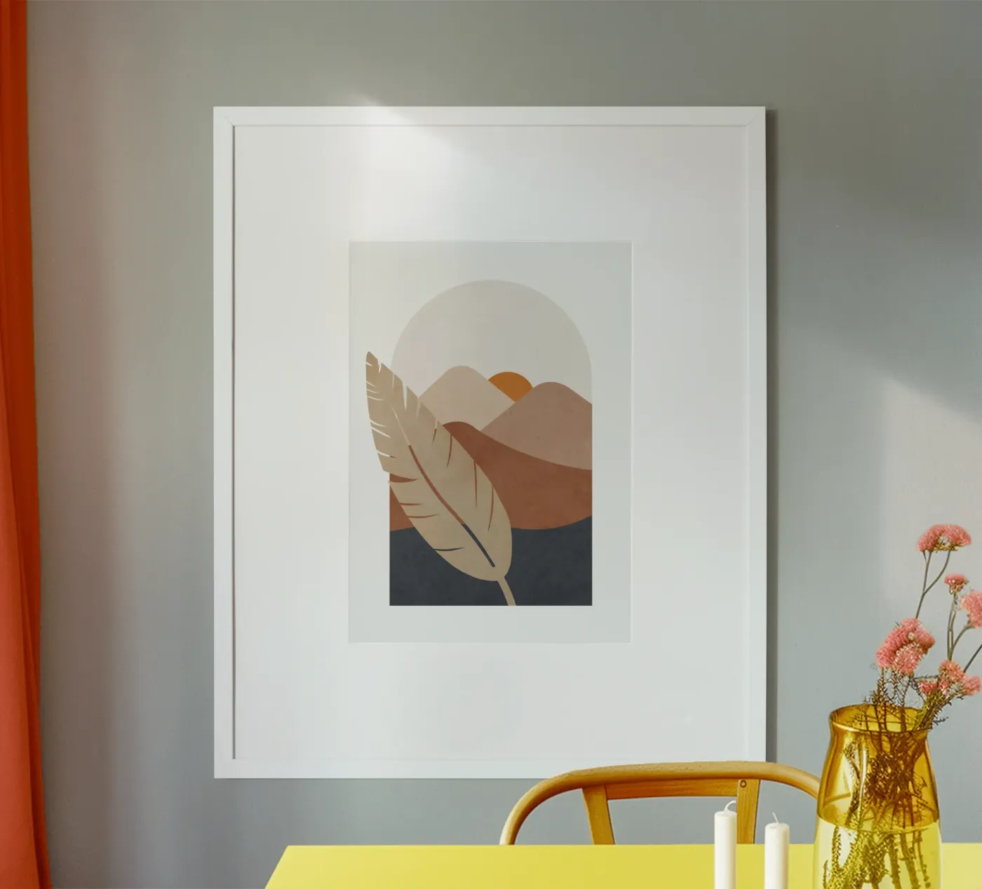 Abstract 45 poster by Shapes and