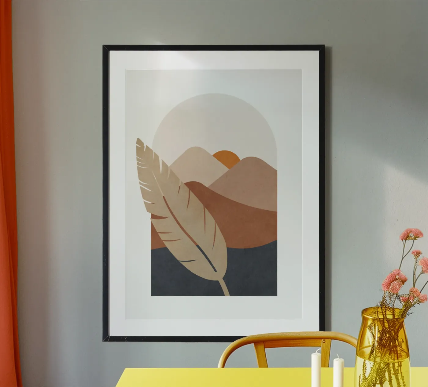 Abstract 45 poster by Shapes and