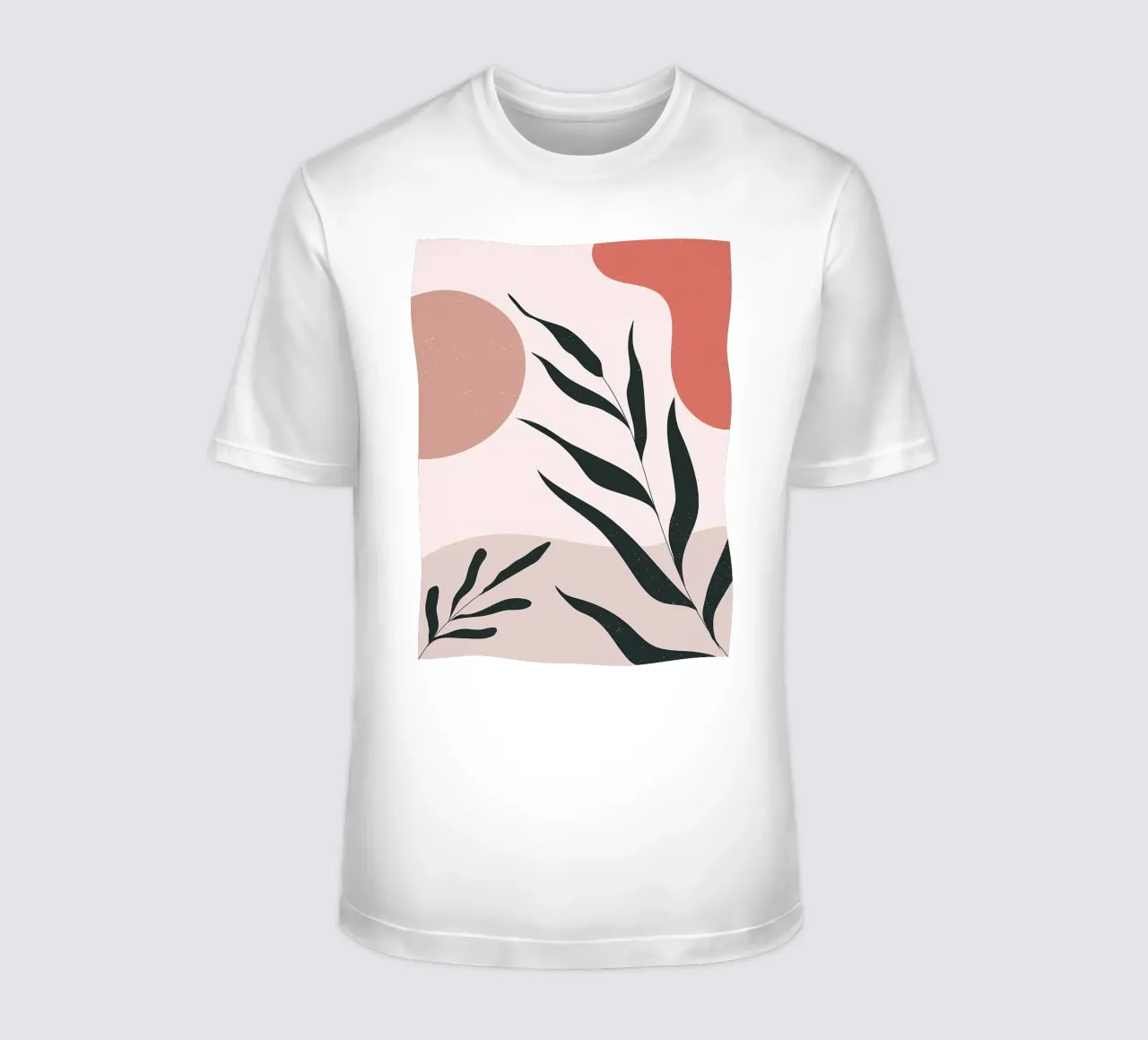 Abstrakte Minimal Boho Kunst T-Shirt von Locquinn Fuller