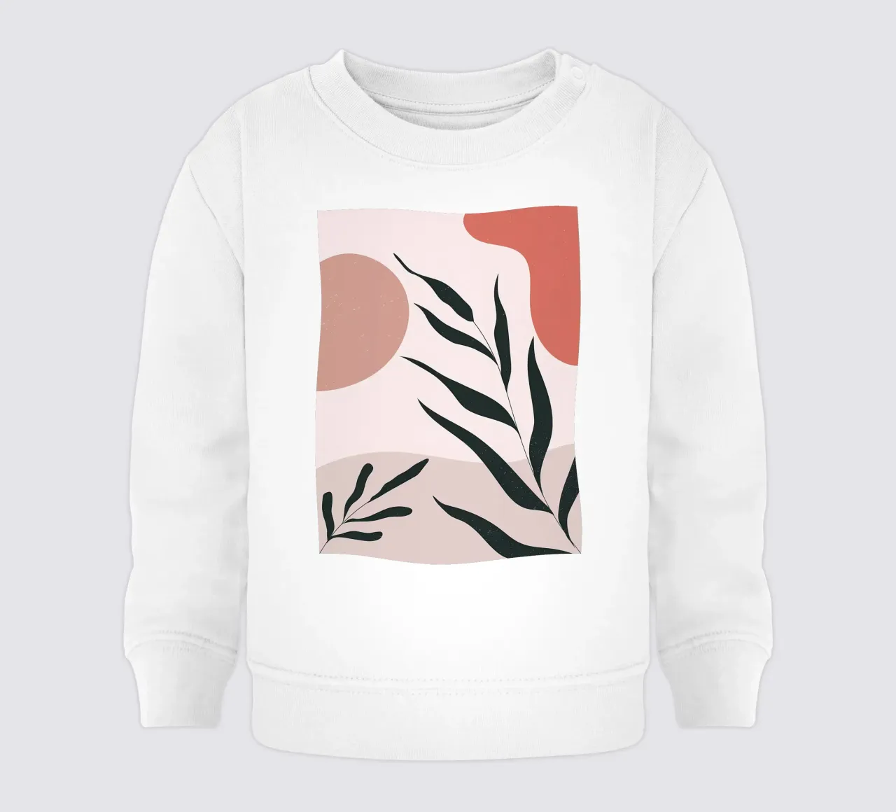 Arte astratta minimalista bohémien felpa neonato da Locquinn Fuller