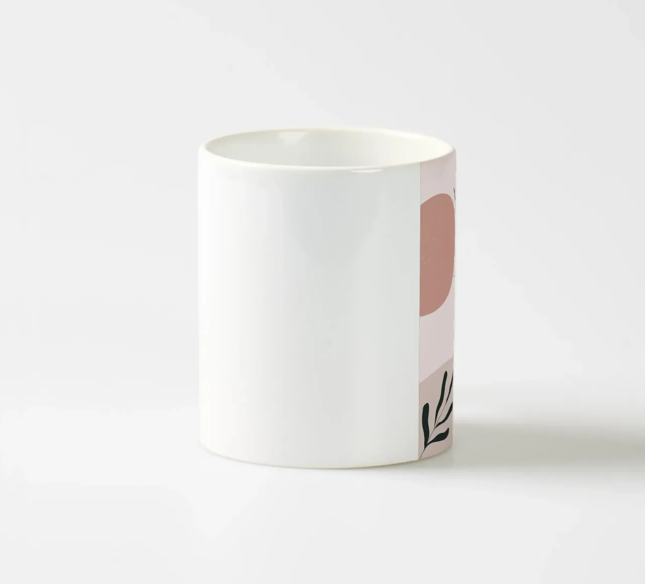 Abstracte Minimal Boho Kunst keramische mok van Locquinn Fuller