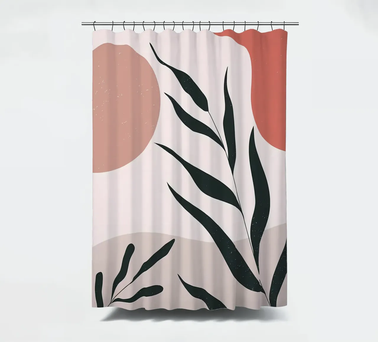 Abstracte Minimal Boho Kunst douchegordijn van Locquinn Fuller