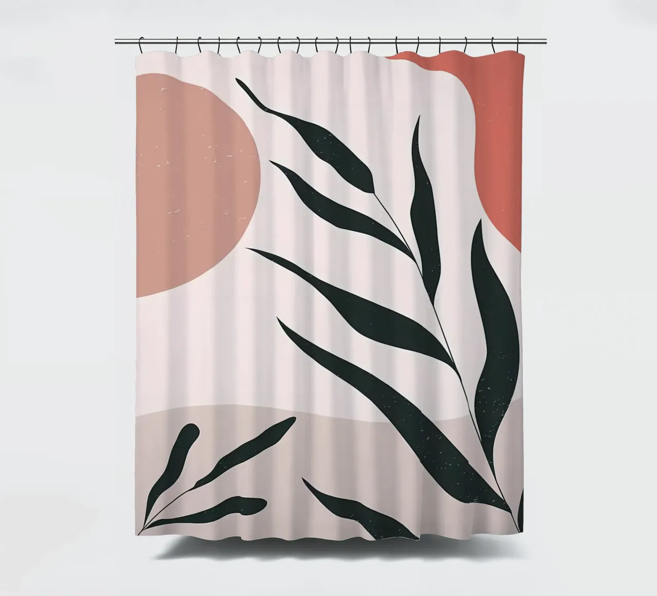 Abstracte Minimal Boho Kunst douchegordijn van Locquinn Fuller