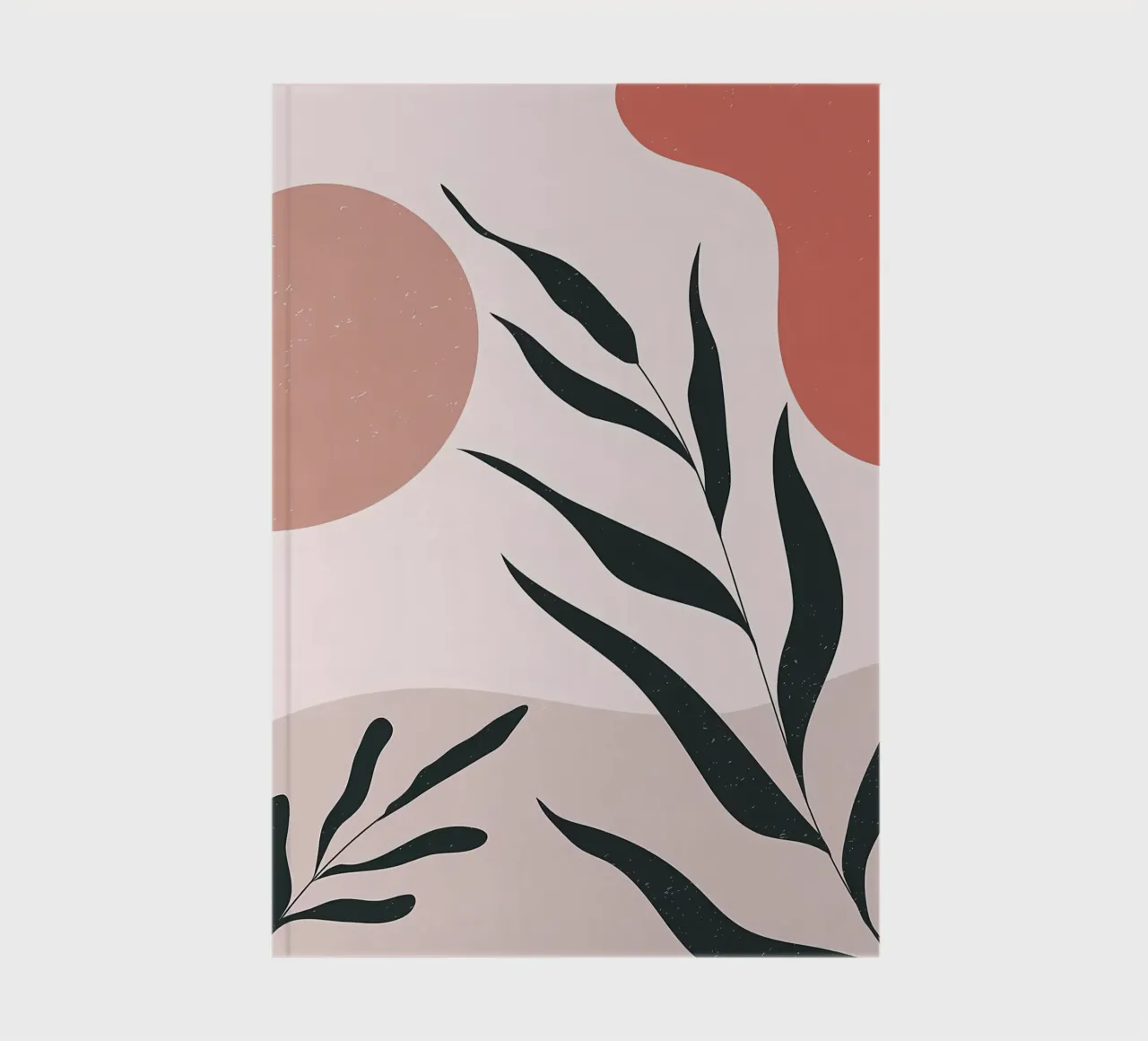 Abstract Minimal Boho Art notebook by Locquinn Fuller
