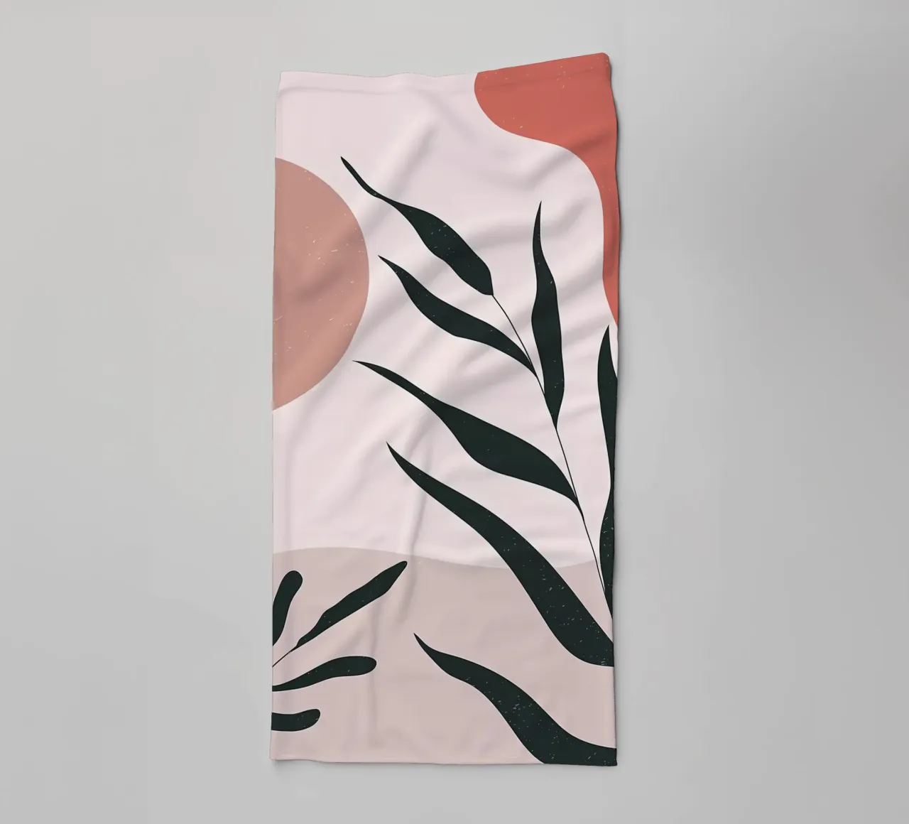 Abstrakte Minimal Boho Kunst Handtuch von Locquinn Fuller