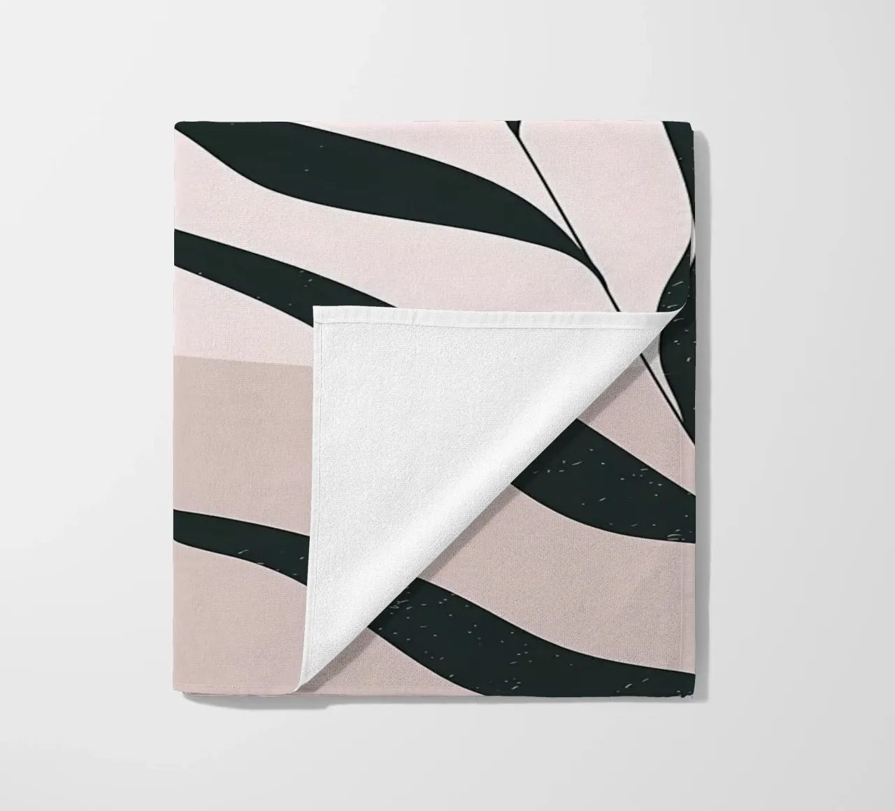 Abstracte Minimal Boho Kunst strandhanddoek van Locquinn Fuller