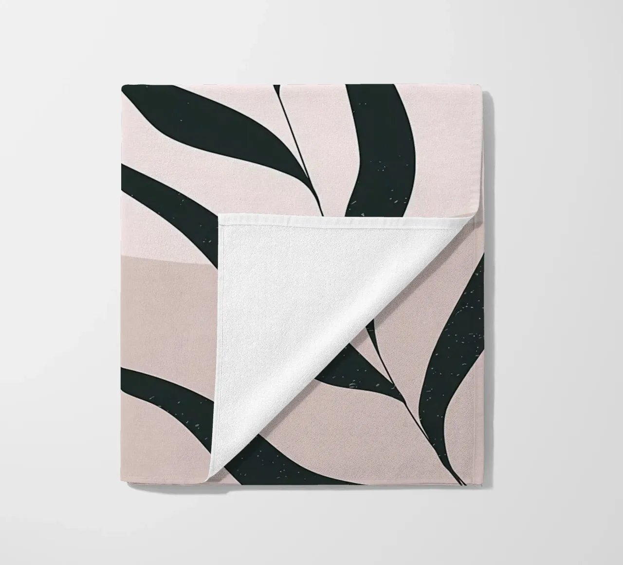 Abstracte Minimal Boho Kunst strandhanddoek van Locquinn Fuller