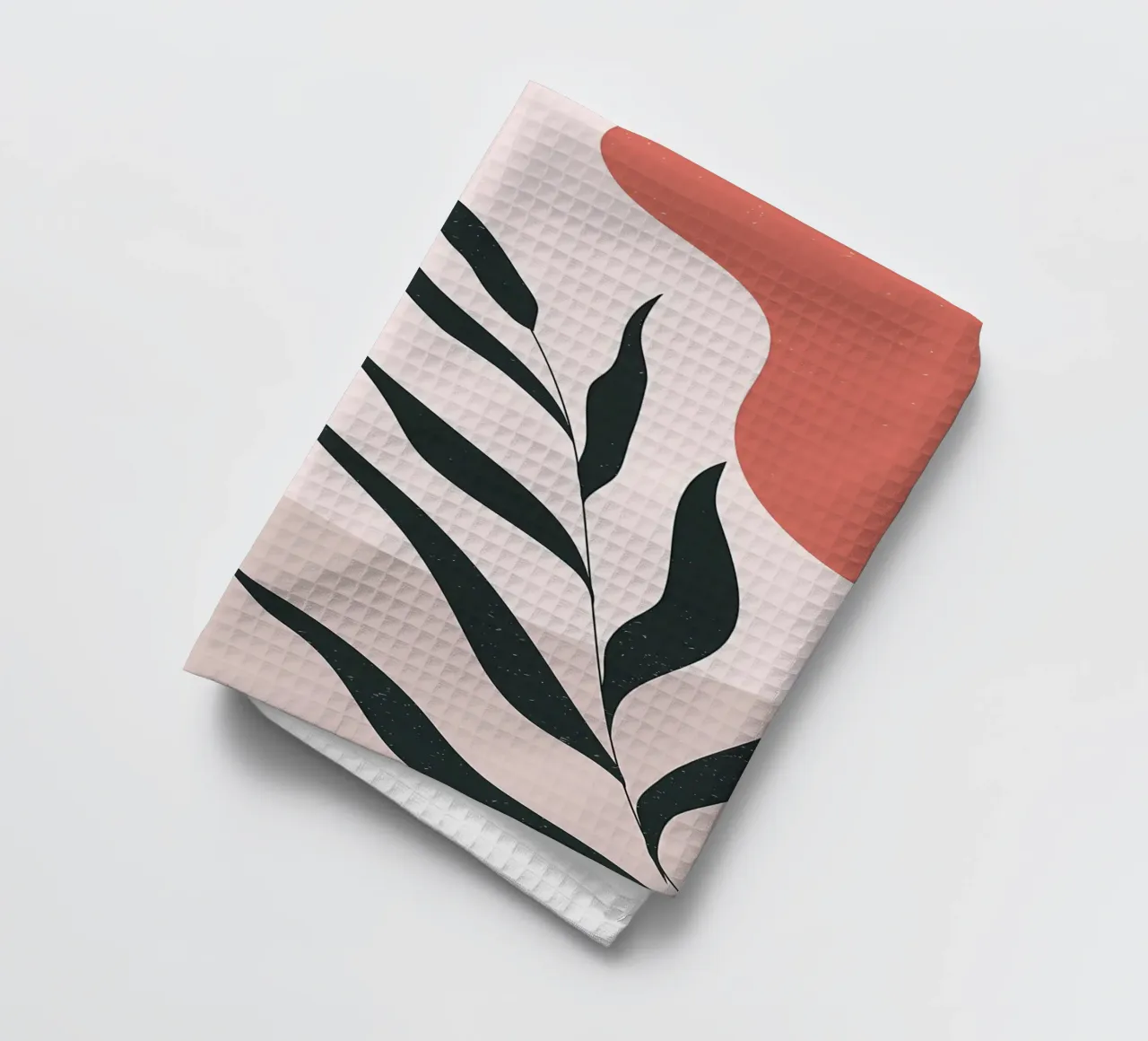 Abstrakte Minimal Boho Kunst Geschirrtuch von Locquinn Fuller