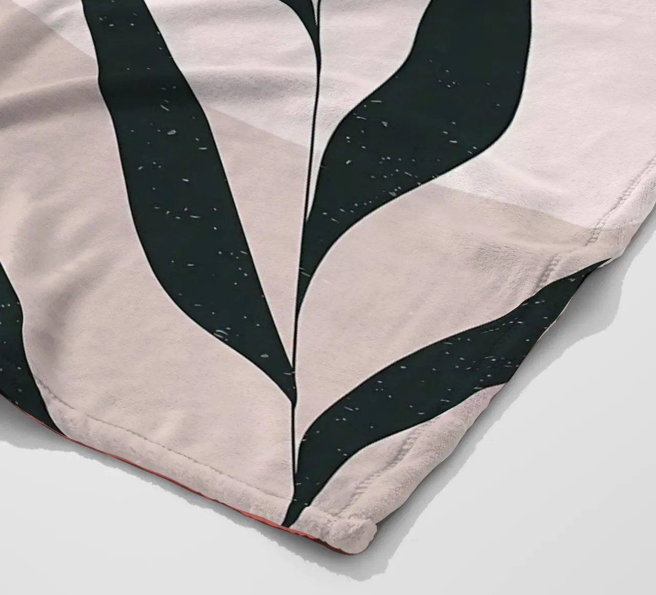 Abstract Minimal Boho Art fleece blanket by Locquinn Fuller