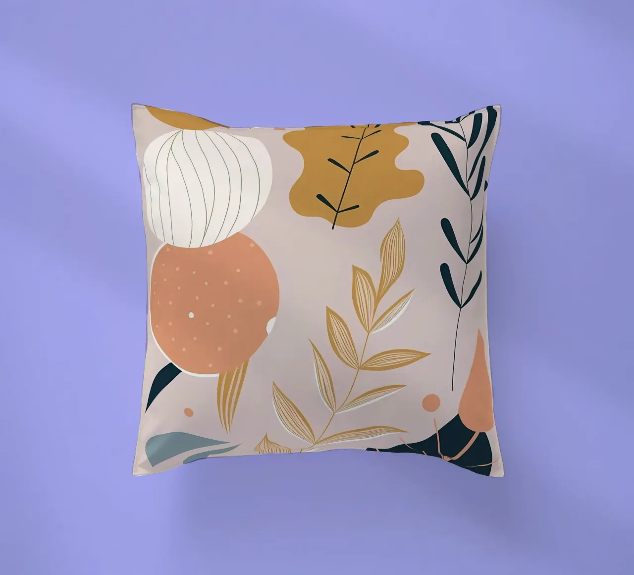 Foglie Fiore cuscino da Locquinn Fuller